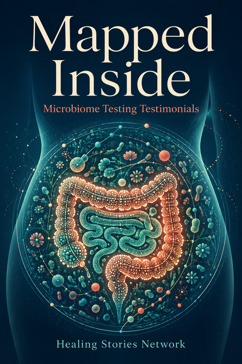 Mapped Inside: Microbiome Testing Stories — ebook cover (Gut Microbiome Testing stories), Healing Stories Network