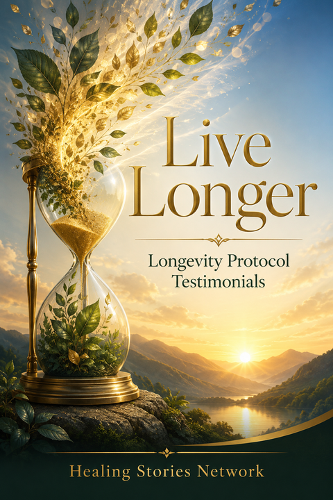 Live Longer: Longevity Protocol Stories — ebook cover (Longevity Protocols stories), Healing Stories Network