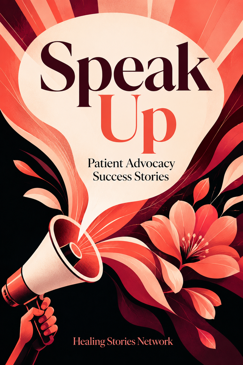 Speak Up: Patient Advocacy Success Stories — ebook cover (Navigating the Healthcare System stories), Healing Stories Network