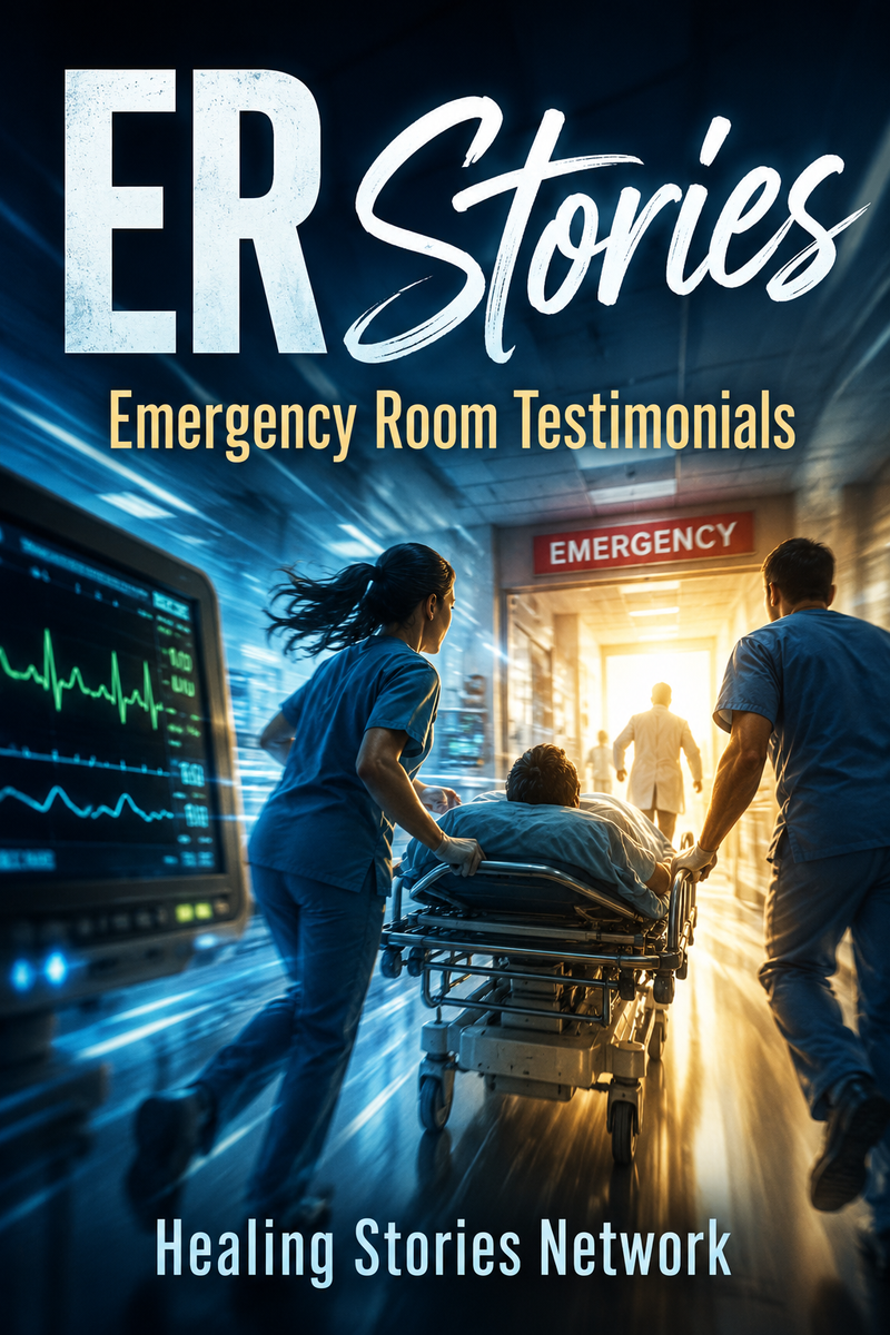 ER Stories: Emergency Room Voices — ebook cover (Emergency Room Experience stories), Healing Stories Network
