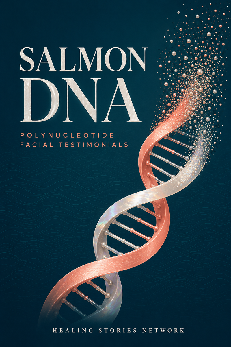 Salmon DNA: Polynucleotide Facial Stories — ebook cover (Polynucleotide Facials stories), Healing Stories Network