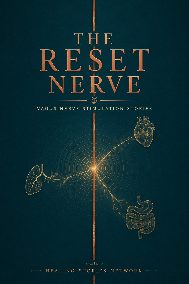 The Reset Nerve: Vagus Nerve Stimulation Stories — ebook cover (Vagus Nerve Stimulation stories), Healing Stories Network