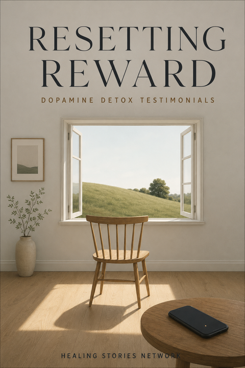 Resetting Reward: Dopamine Detox Stories — ebook cover (Dopamine Detox stories), Healing Stories Network