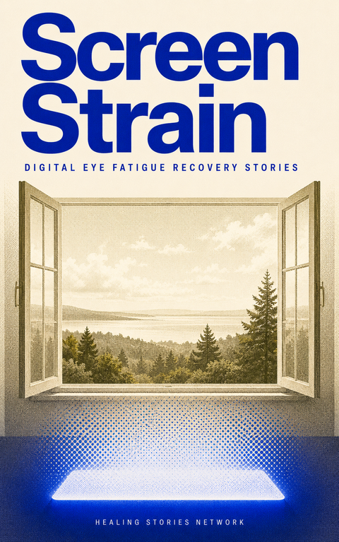 Screen Strain: Digital Eye Fatigue Recovery Stories — ebook cover (Digital Eye Strain stories), Healing Stories Network