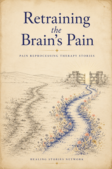 Retraining the Brain's Pain: Pain Reprocessing Therapy Stories — ebook cover (Pain Reprocessing stories), Healing Stories Network