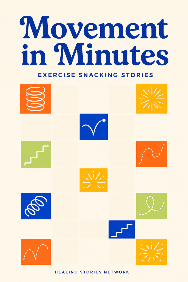 Movement in Minutes: Exercise Snacking Stories — ebook cover (Exercise Snacking stories), Healing Stories Network