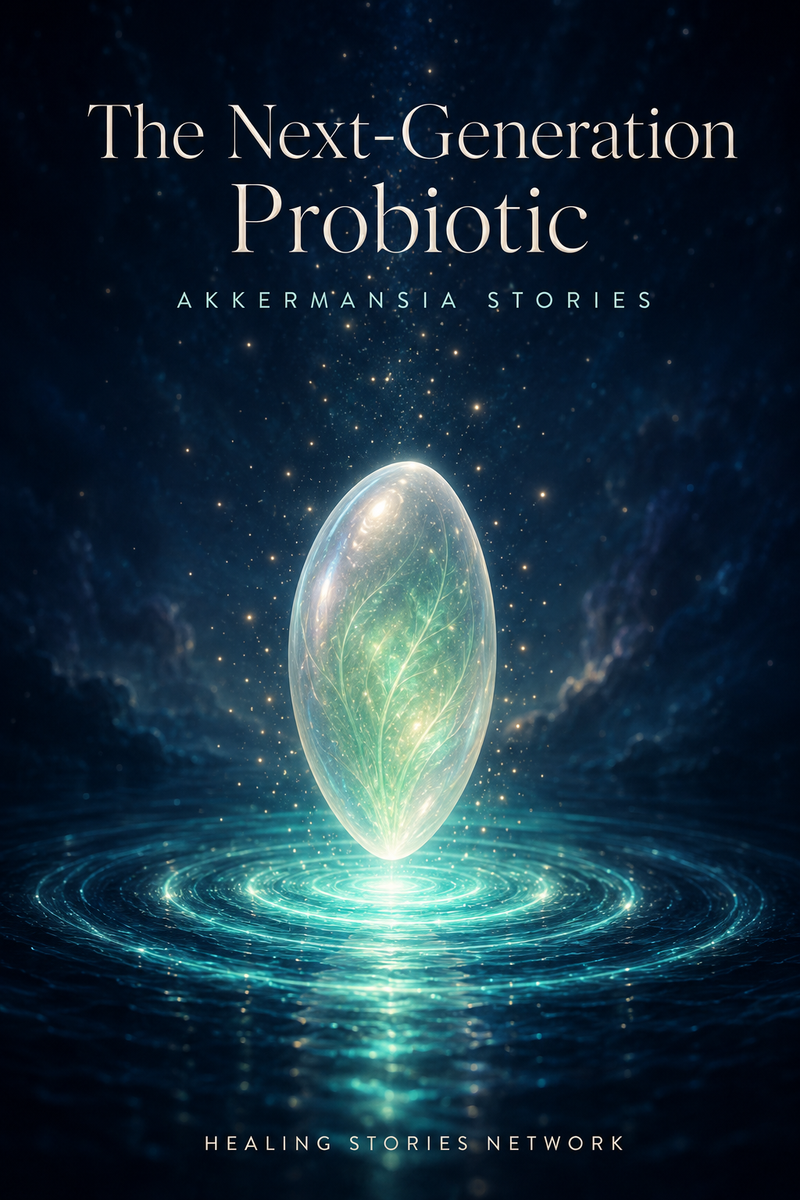 The Next-Generation Probiotic: Akkermansia Stories — ebook cover (Akkermansia stories), Healing Stories Network