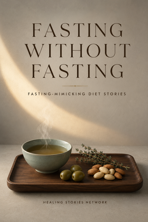 Fasting Without Fasting: Fasting-Mimicking Diet Stories — ebook cover (Fasting-Mimicking Diet stories), Healing Stories Network