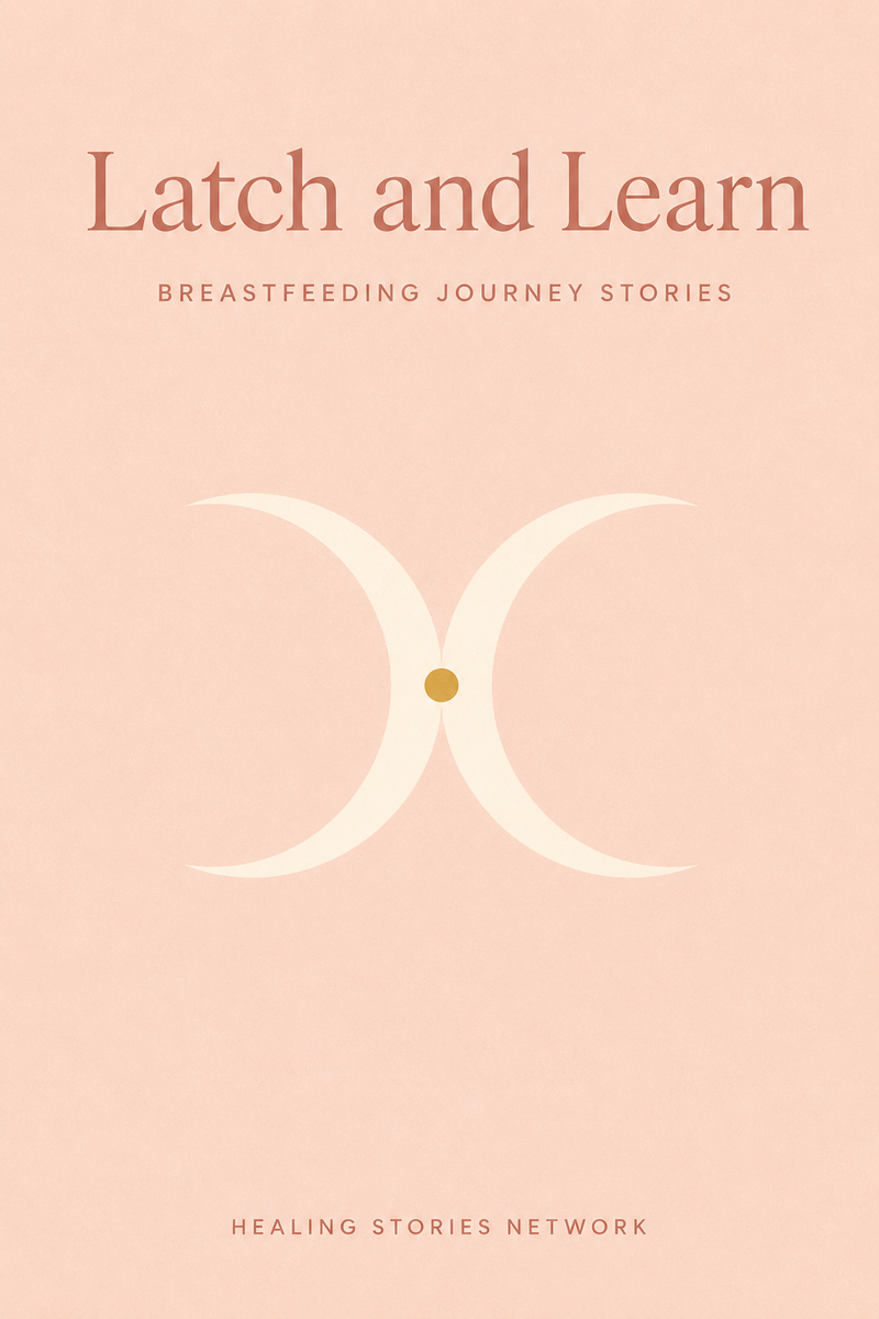 Latch and Learn: Breastfeeding Journey Stories — ebook cover (Breastfeeding stories), Healing Stories Network