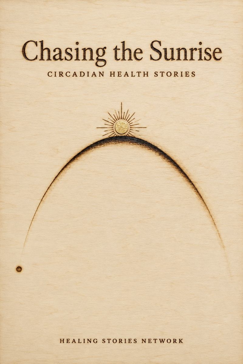 Chasing the Sunrise: Circadian Health Stories — ebook cover (Circadian Health stories), Healing Stories Network