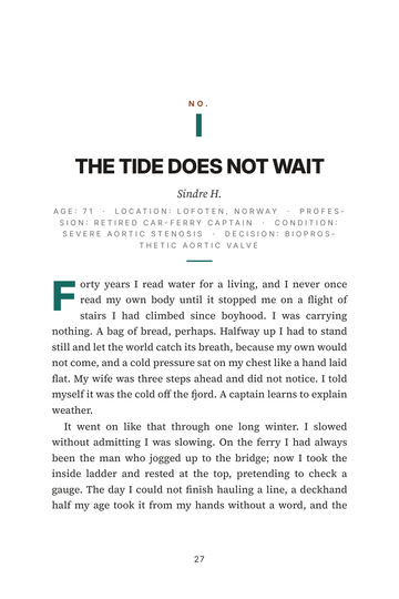 Sample page 3 from A New Frontier: Xenotransplant Recipient Stories
