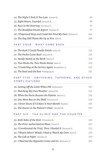 Sample page 2 from A New Kind of Sleeping Pill: DORA Insomnia Stories