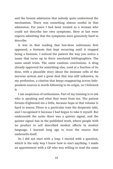 Sample page 4 from A Small Dose: Low-Dose Naltrexone Testimonials