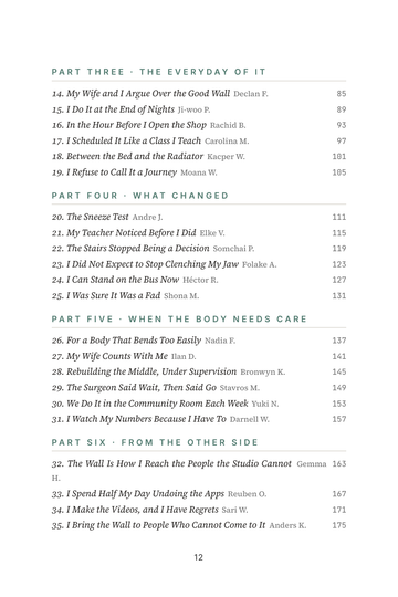 Sample page 2 from Against the Wall: Wall Pilates Testimonials