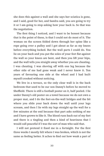 Sample page 4 from Against the Wall: Wall Pilates Testimonials
