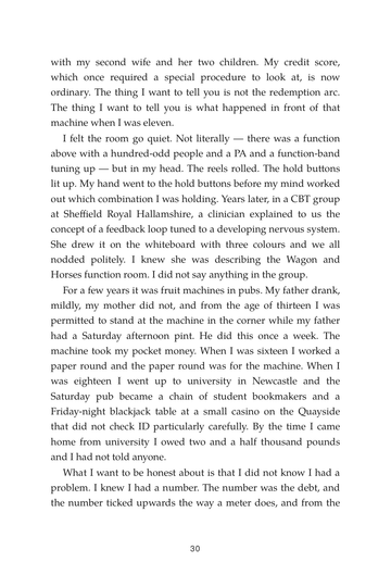Sample page 2 from All In on Recovery: Gambling Addiction Stories