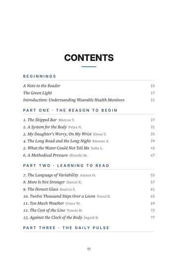 Sample page 1 from Always On: Wearable Health Monitor Stories