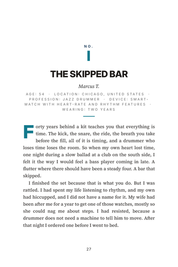 Sample page 4 from Always On: Wearable Health Monitor Stories