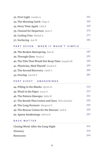 Sample page 3 from Apnea Awakenings: Sleep Apnea Treatment Stories