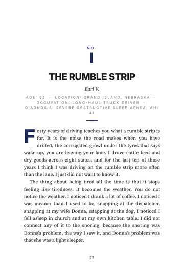 Sample page 4 from Apnea Awakenings: Sleep Apnea Treatment Stories