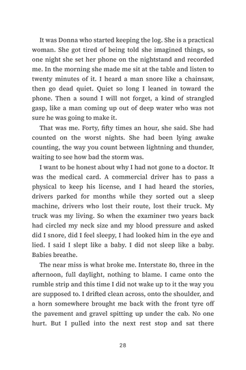 Sample page 5 from Apnea Awakenings: Sleep Apnea Treatment Stories