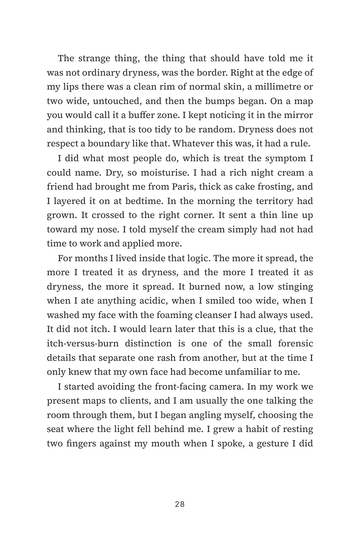 Sample page 4 from Around the Mouth: Perioral Dermatitis Recovery Stories