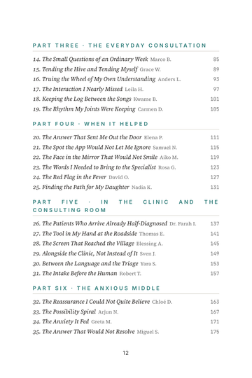 Sample page 2 from Asking the Algorithm: AI Health Tool Stories