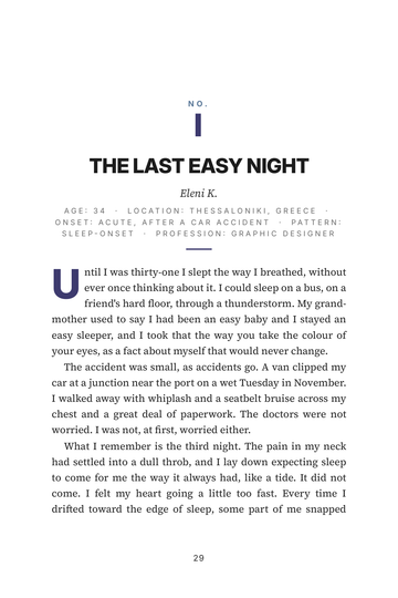 Sample page 4 from Awake No More: Insomnia Recovery Stories