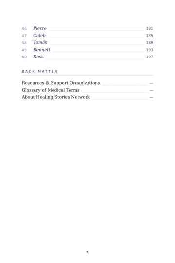 Sample page 3 from Below the Belt: Testicular Cancer Stories