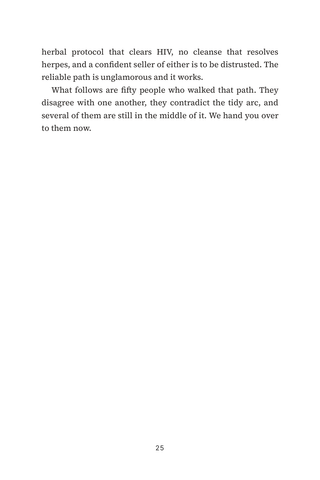 Sample page 2 from Beyond the Diagnosis — a first-person STI Recovery & Stigma story