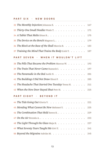 Sample page 3 from Beyond the Migraine: Headache Recovery Stories