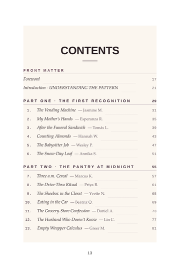 Sample page 1 from Beyond the Plate: Overcoming Emotional Eating