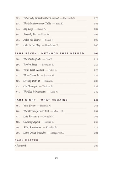 Sample page 3 from Beyond the Plate: Overcoming Emotional Eating