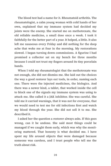 Sample page 4 from Blocking the Signal: JAK Inhibitor Stories