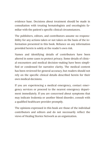 Sample page 2 from Blood Battles: Leukemia Survival Stories