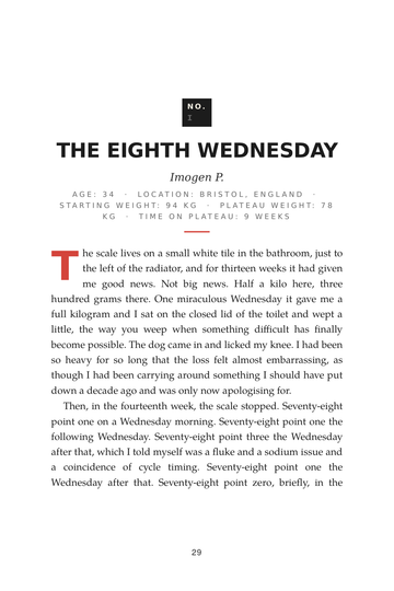 Sample page 4 from Breaking Through: Weight Loss Plateau Success Stories