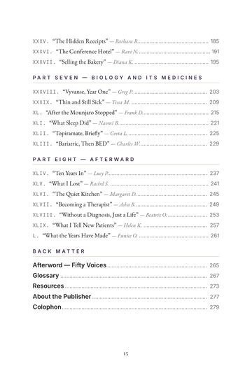 Sample page 3 from Breaking the Binge: Recovery Stories