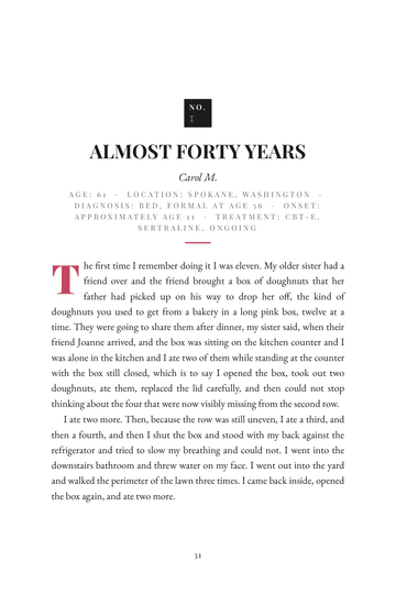 Sample page 4 from Breaking the Binge: Recovery Stories