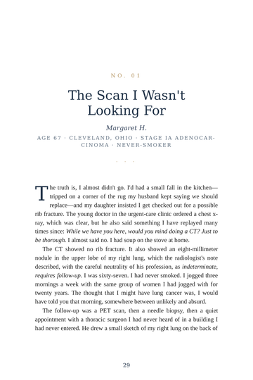 Sample page 4 from Breathing Again: Lung Cancer Survivor Stories