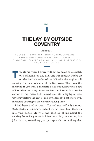 Sample page 3 from Breathing Through the Night: Tirzepatide Sleep Apnea Stories