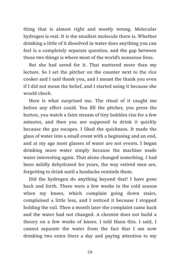 Sample page 4 from Bubbles of Vitality: Hydrogen Water Stories