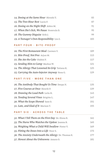 Sample page 2 from Building Tolerance: Multi-Food OIT Stories