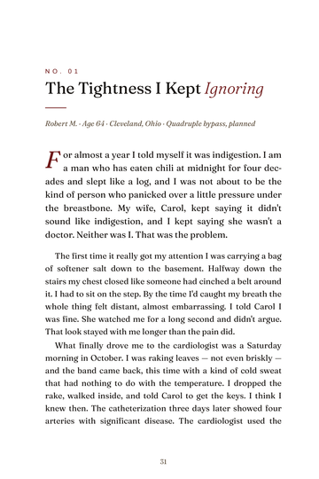 Sample page 4 from Bypassing Fear: Life After Open-Heart Surgery