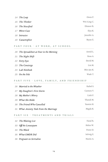 Sample page 2 from Calm After the Storm: Anxiety Recovery Stories