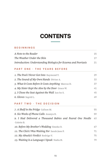 Sample page 1 from Calming the Immune Storm: Biologics for Skin Disease Stories