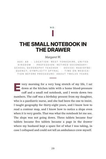 Sample page 3 from Calming the Nerves: Renal Denervation Blood Pressure Stories