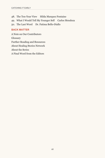 Sample page 3 from Catching It Early: Prediabetes Turnaround Stories