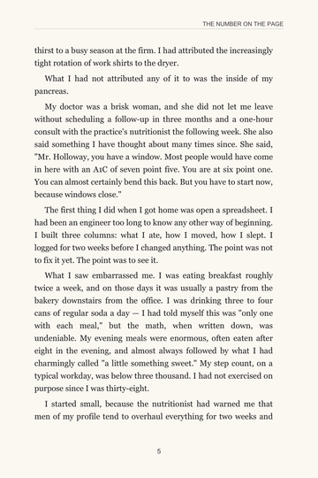 Sample page 5 from Catching It Early: Prediabetes Turnaround Stories