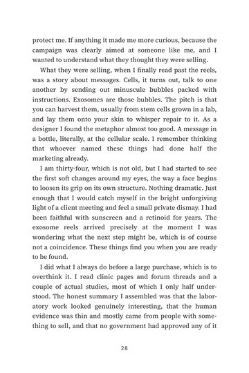 Sample page 4 from Cellular Messages: Topical Exosome Skincare Stories