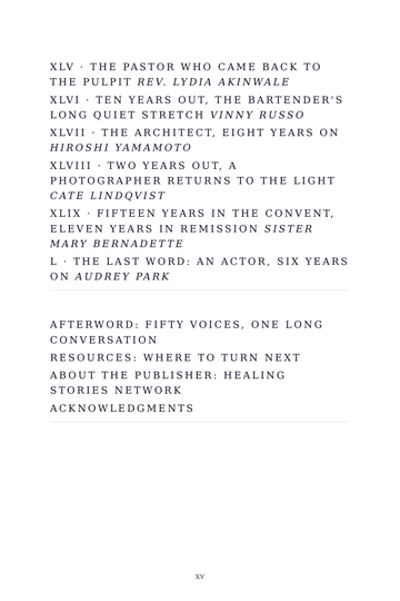 Sample page 5 from Chemo Courage: Stories from the Infusion Chair